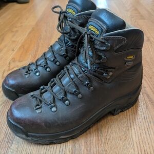 Asolo Men's Brown Leather Hiking Boots